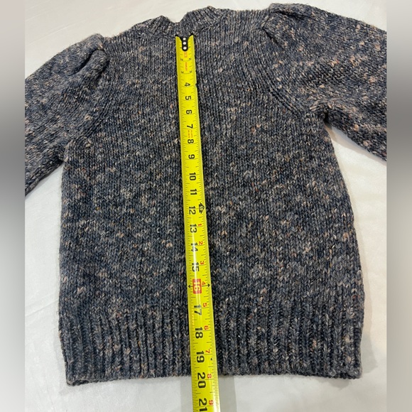 New Madewell Pleat-Shoulder Pullov Sweater XS - Picture 6 of 9